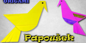 Origami papoušek | Jak vyrobit papouška z papíru