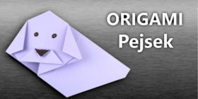 Origami pejsek - jak vyrobit pejska z papíru